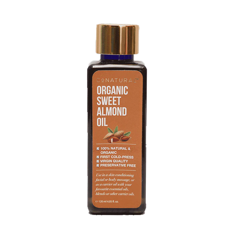 ORGANIC SWEET ALMOND OIL 120ML
