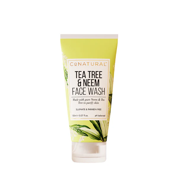 Co Natural - Skin Care - TE-109 TEA TREE & NEEM FACE WASH 60 Ml - 3657533571599
